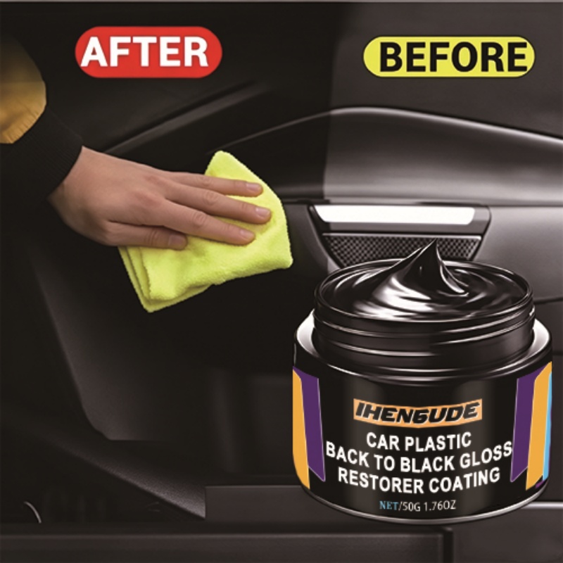 Trim Restorer Plastic - Restaurateur de plastique automobile ultra-transparent -