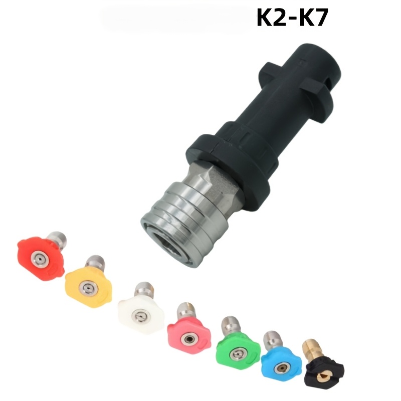 Foam Cannon Car Wash - Kit d'adaptateurs pour nettoyeur haute pression