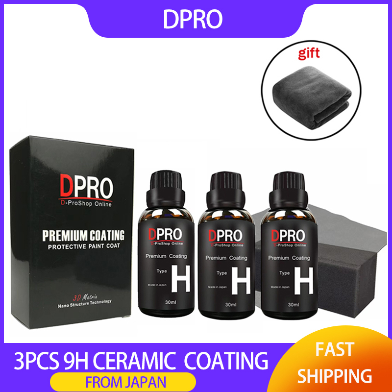 Lot de 3 revêtements céramique - Car Wax Ceramic Coating avis et prix