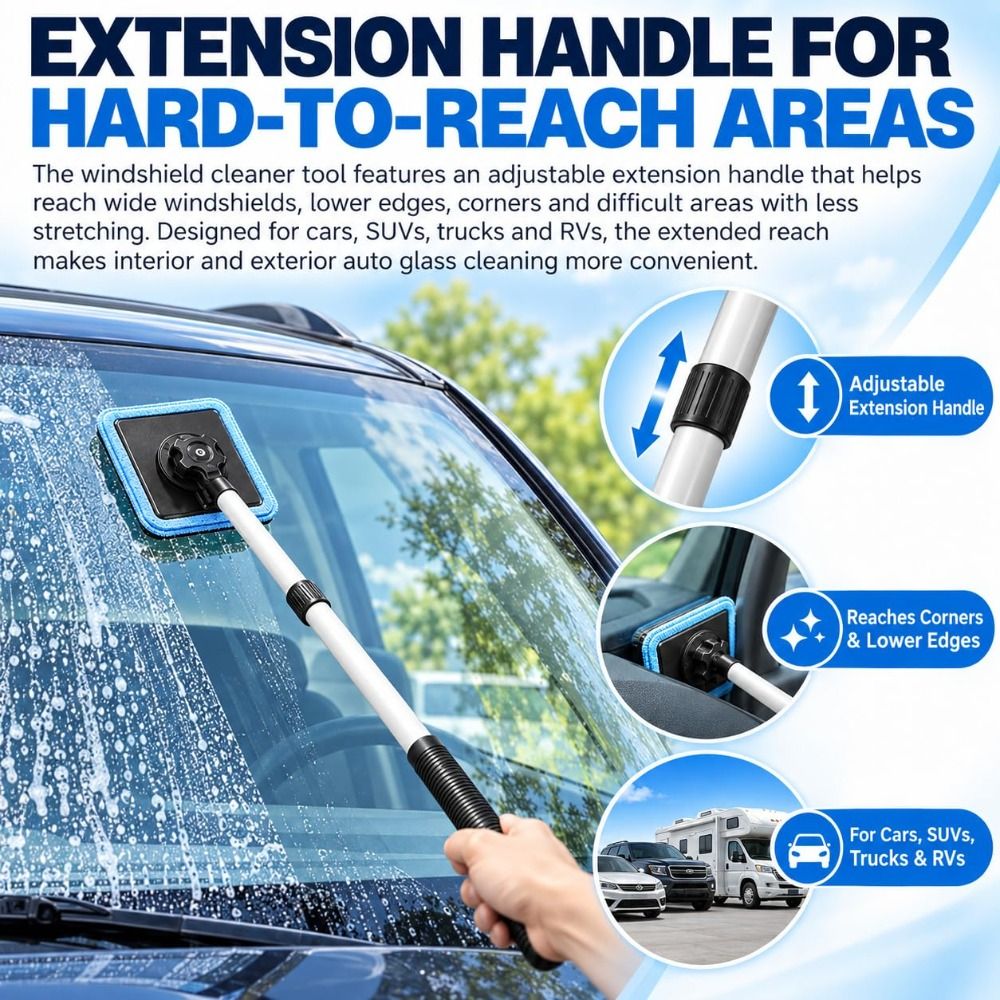 Nettoyeur de pare-brise à manc - Glass Cleaner Streak avis et prix