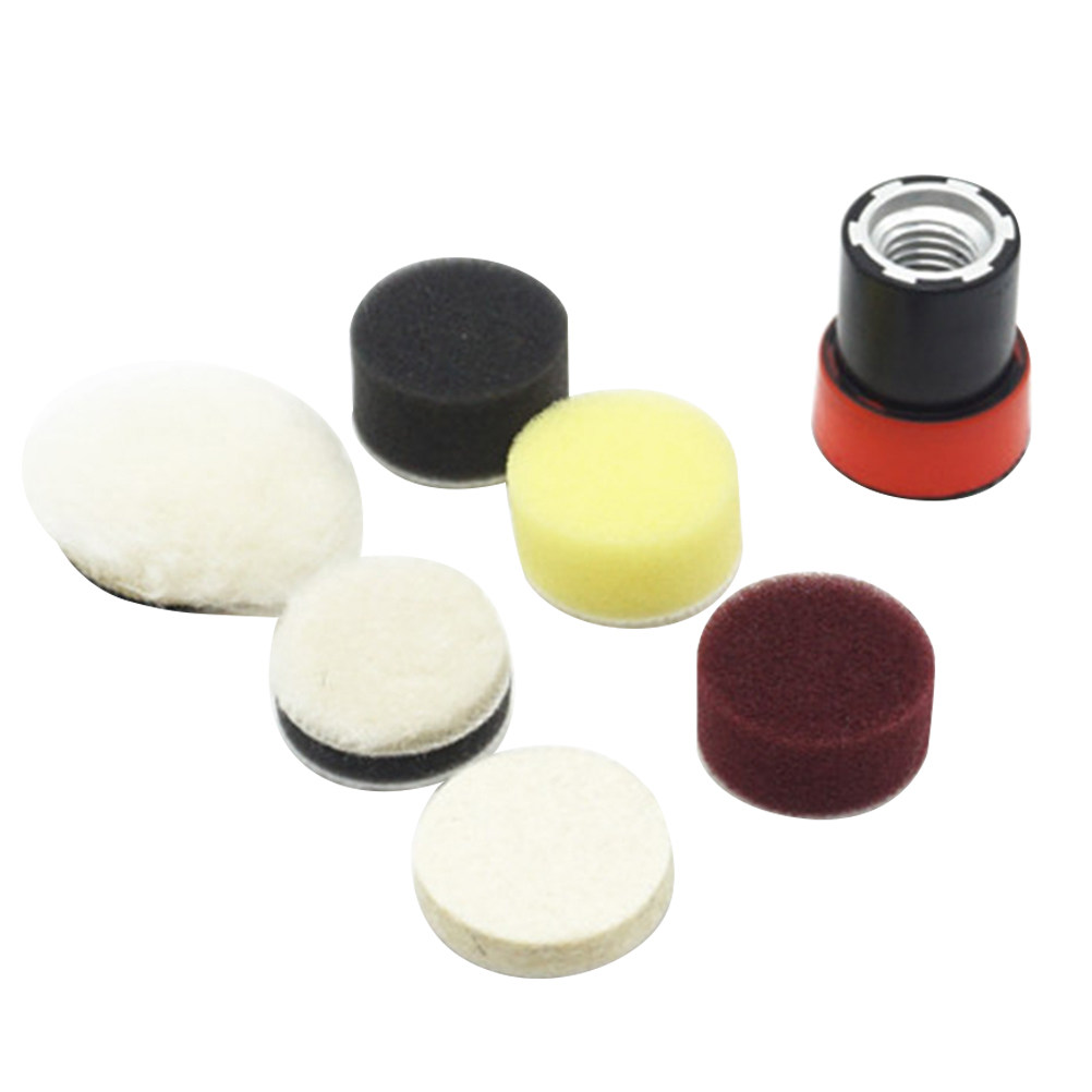 Ensemble de 7 tampons éponges  - Polish Pad Set Buffer avis et prix