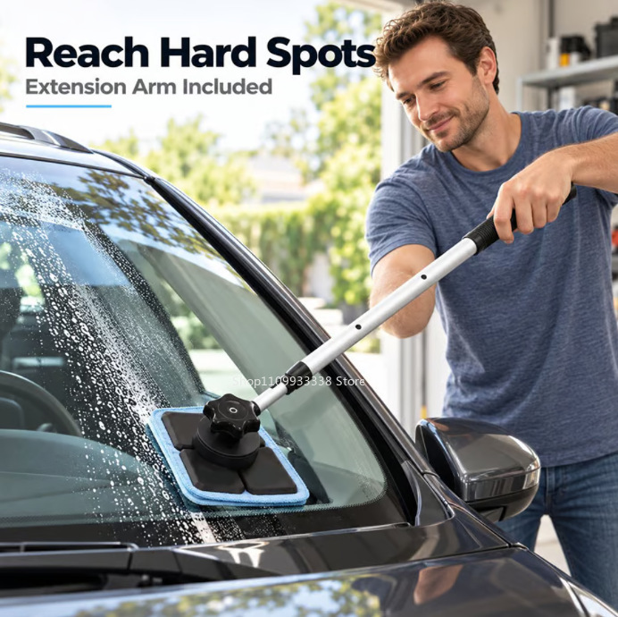 Nettoyeur de pare-brise magnét - Glass Cleaner Streak avis et prix