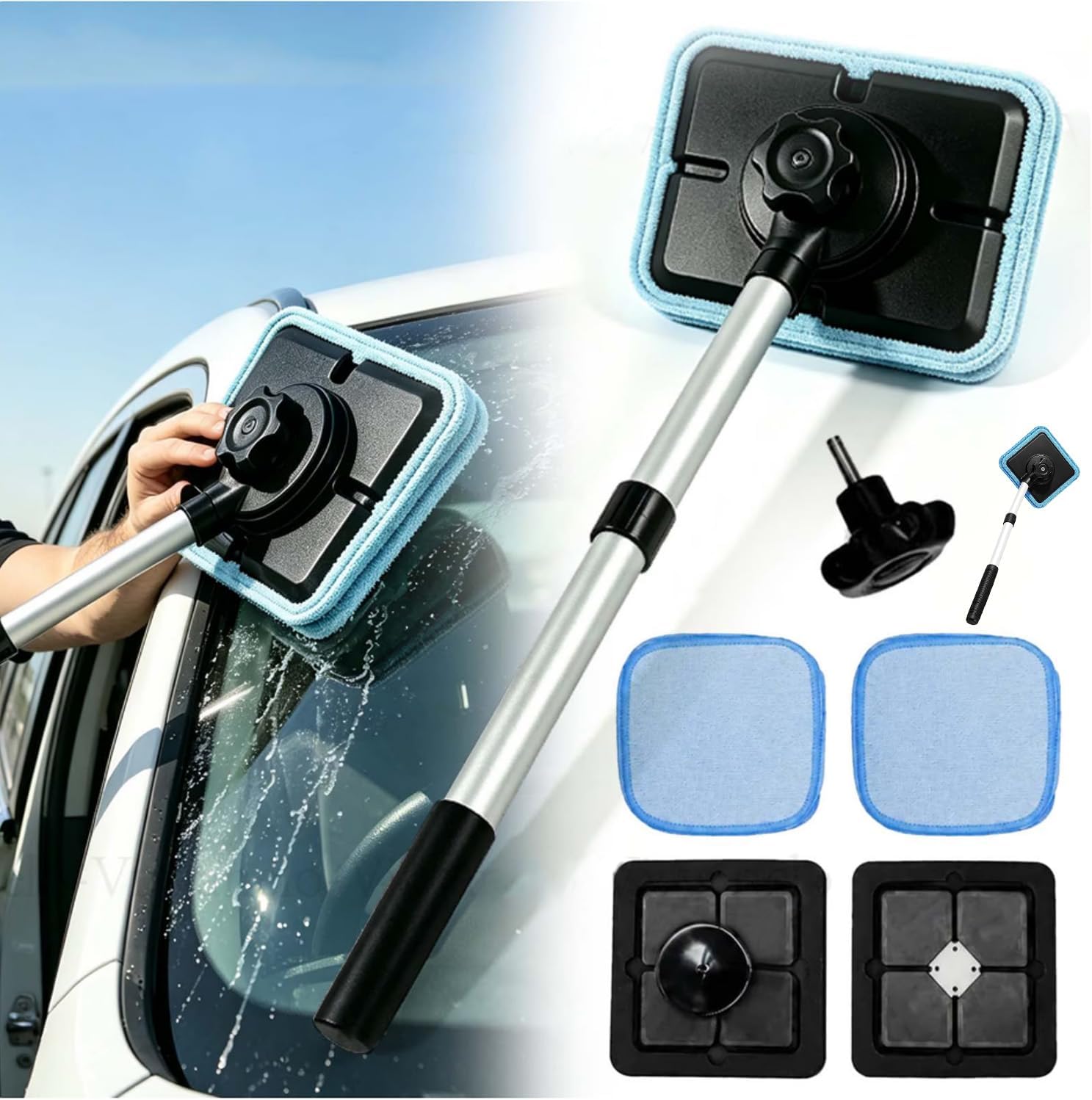 Nettoyeur de pare-brise magnét - Glass Cleaner Streak avis et prix