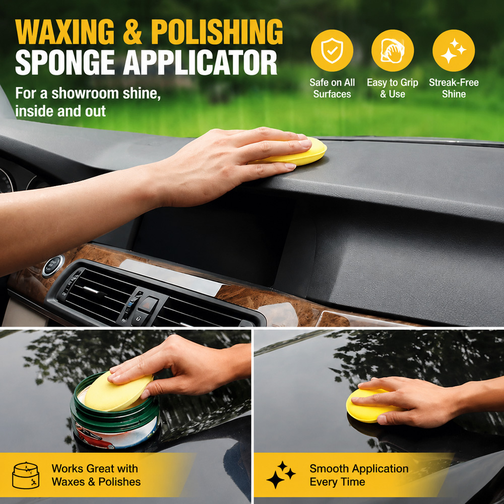 Kit de 12 tampons applicateurs - Wax Applicator Pad avis et prix